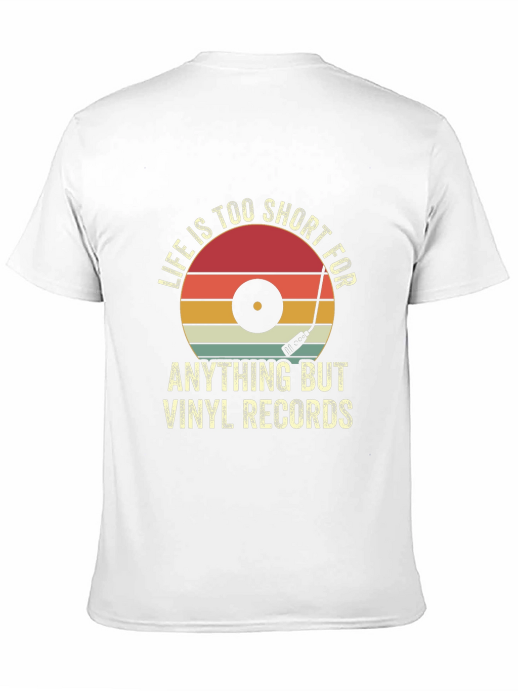 Vinyl Records Graphic T-Shirt