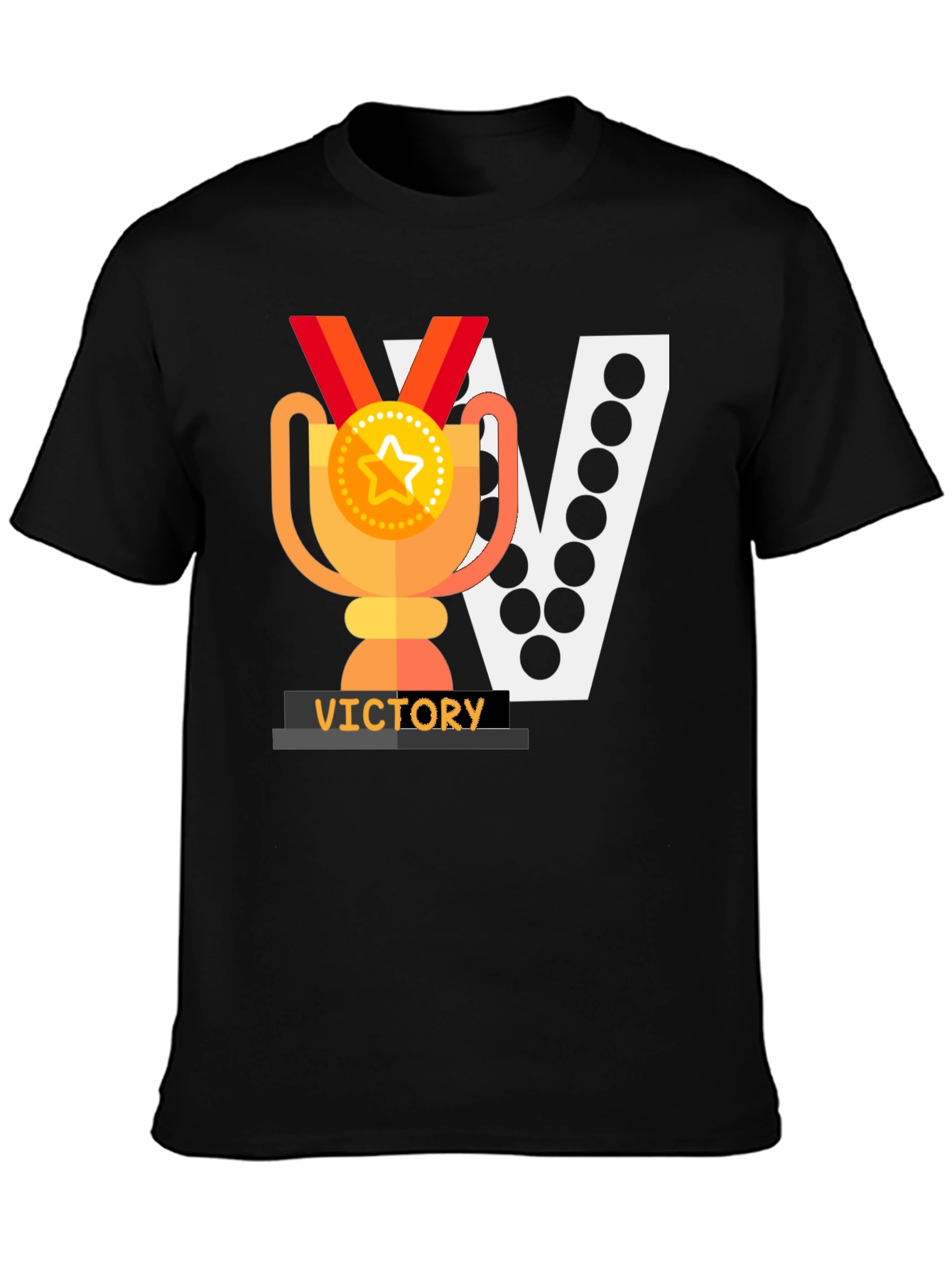 Victory T-Shirt - Graphic Print