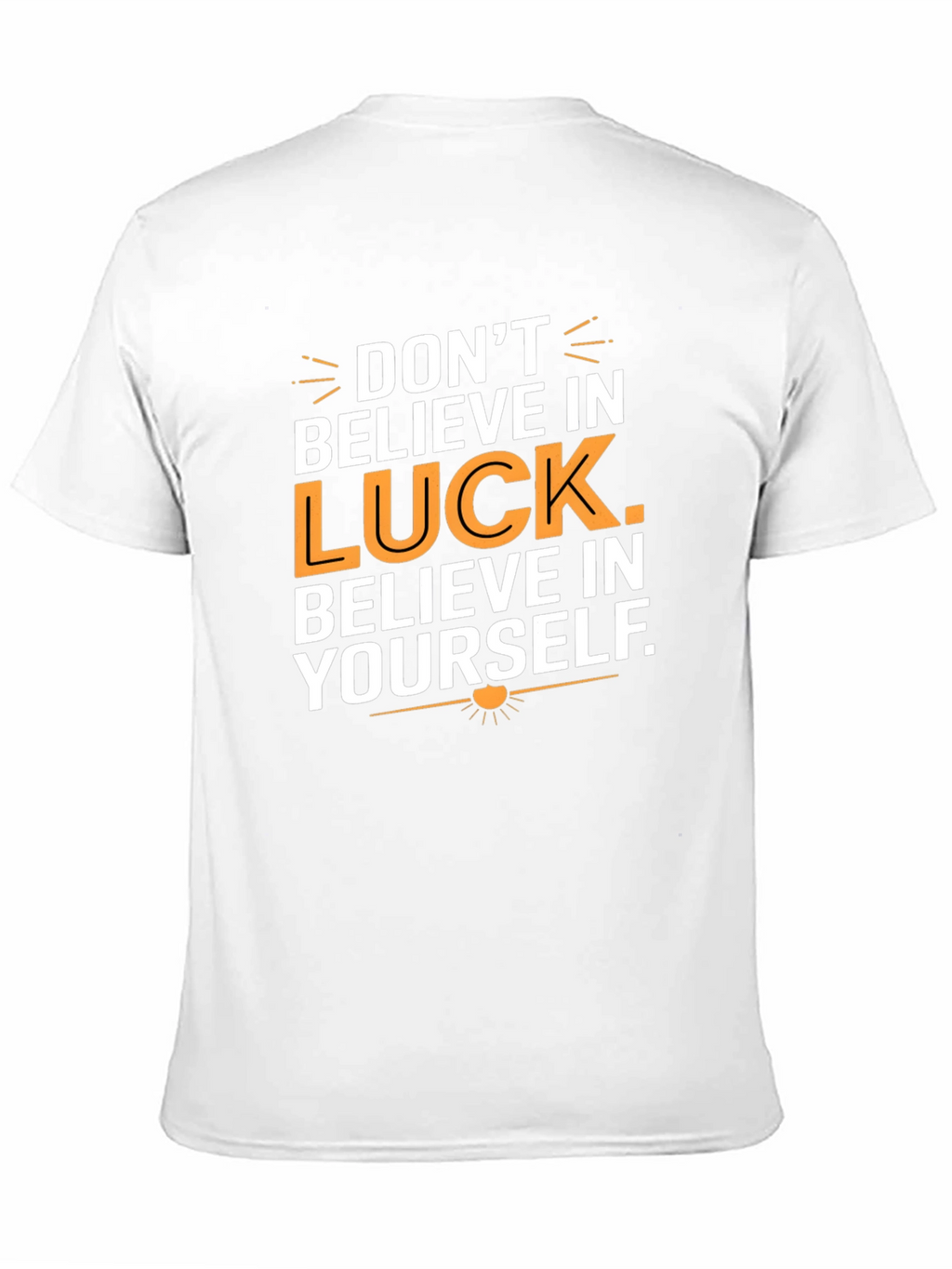 Believe In Yourself Graphic Tee - Motivational Black T-Shirt