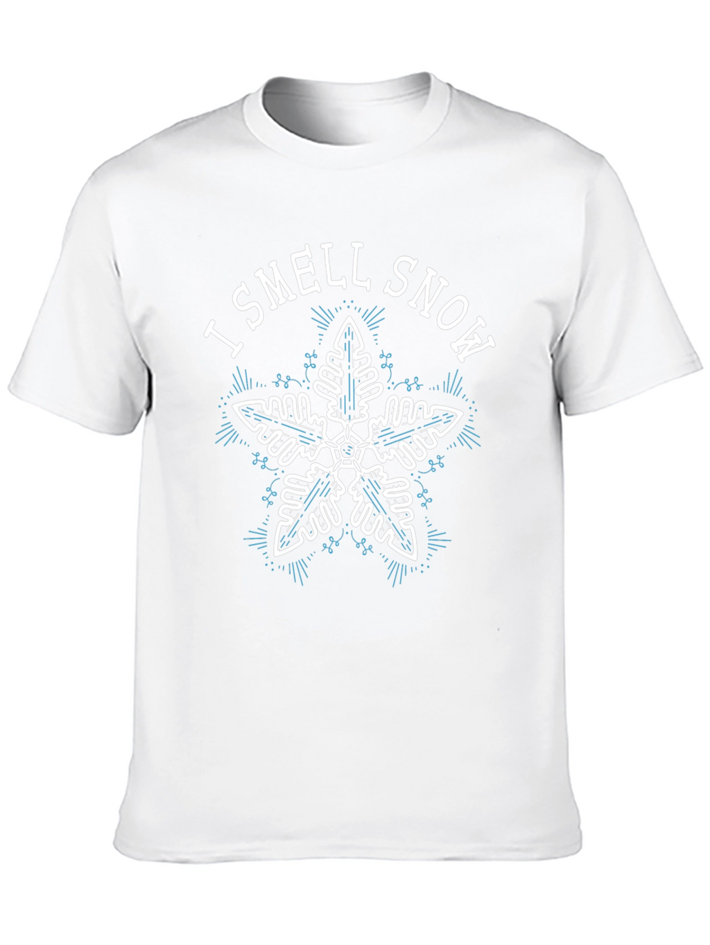 I Smell Snow Graphic Tee - Holiday Season Shirt