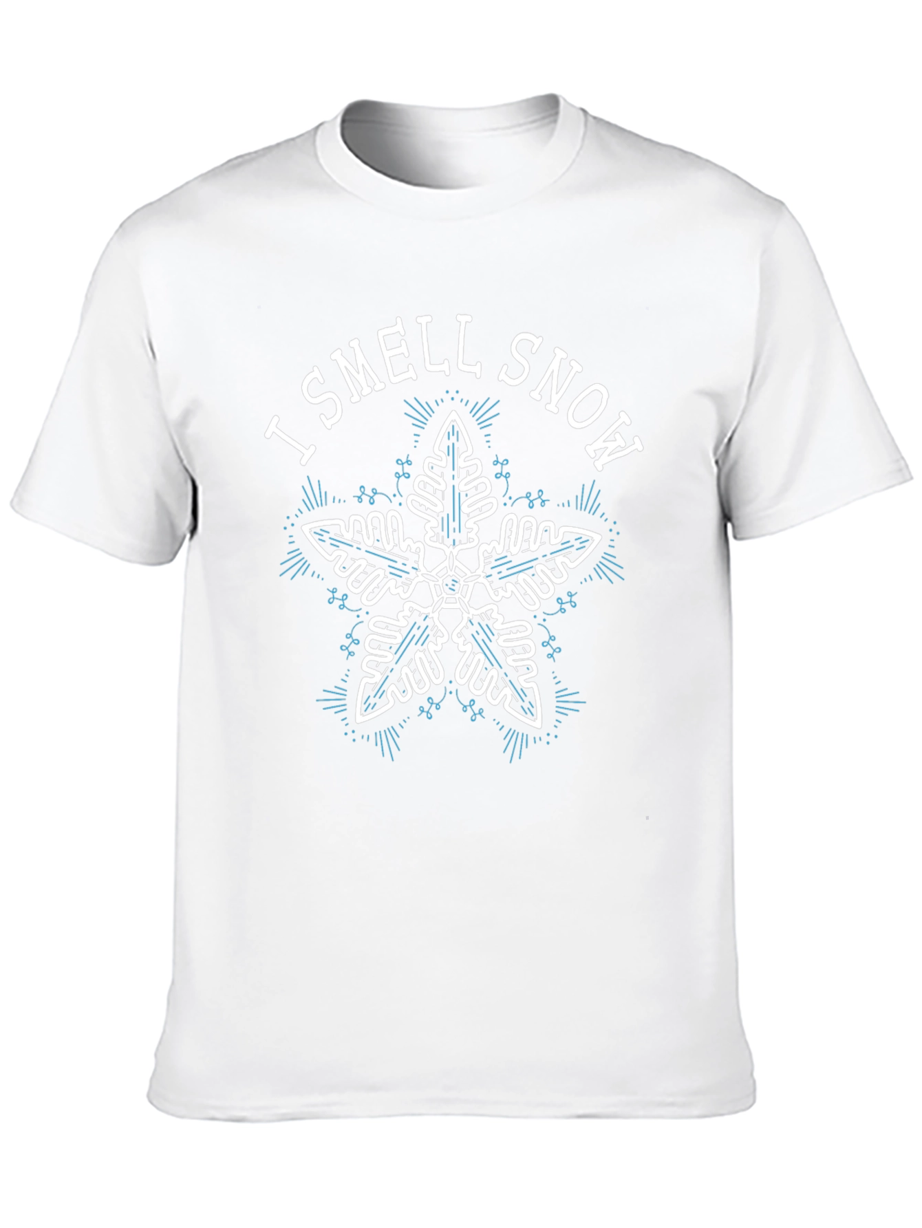 I Smell Snow Graphic Tee - Holiday Season Shirt
