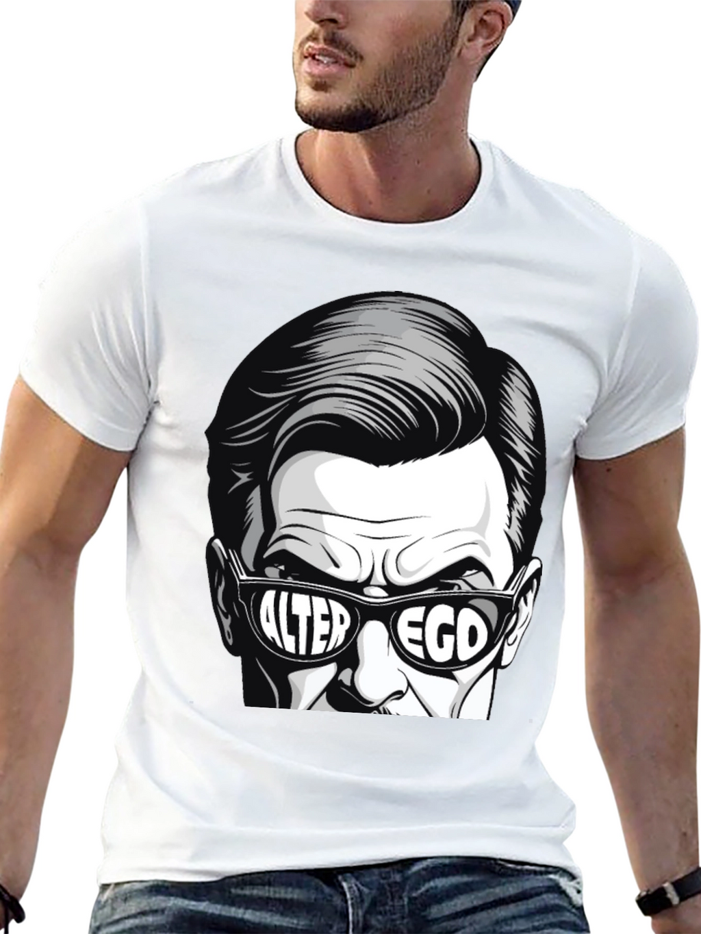Alter Ego Graphic T-Shirt - Bold Statement Tee