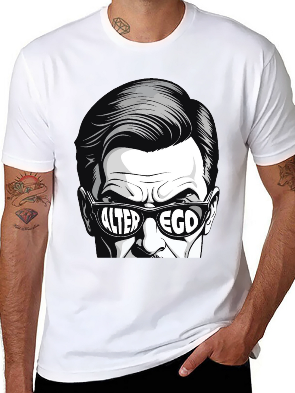Alter Ego Graphic T-Shirt - Bold Statement Tee