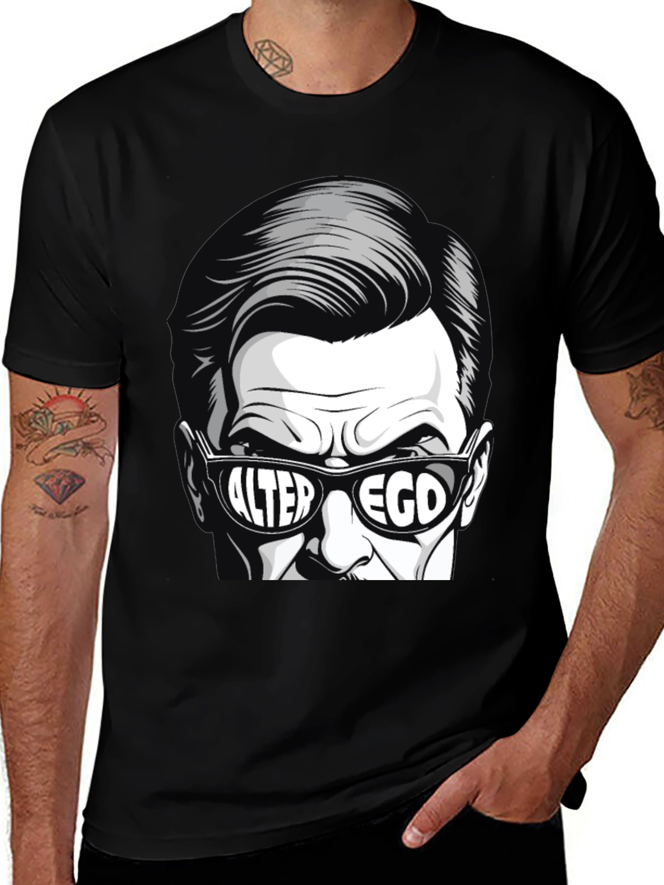 Alter Ego Graphic T-Shirt - Bold Statement Tee