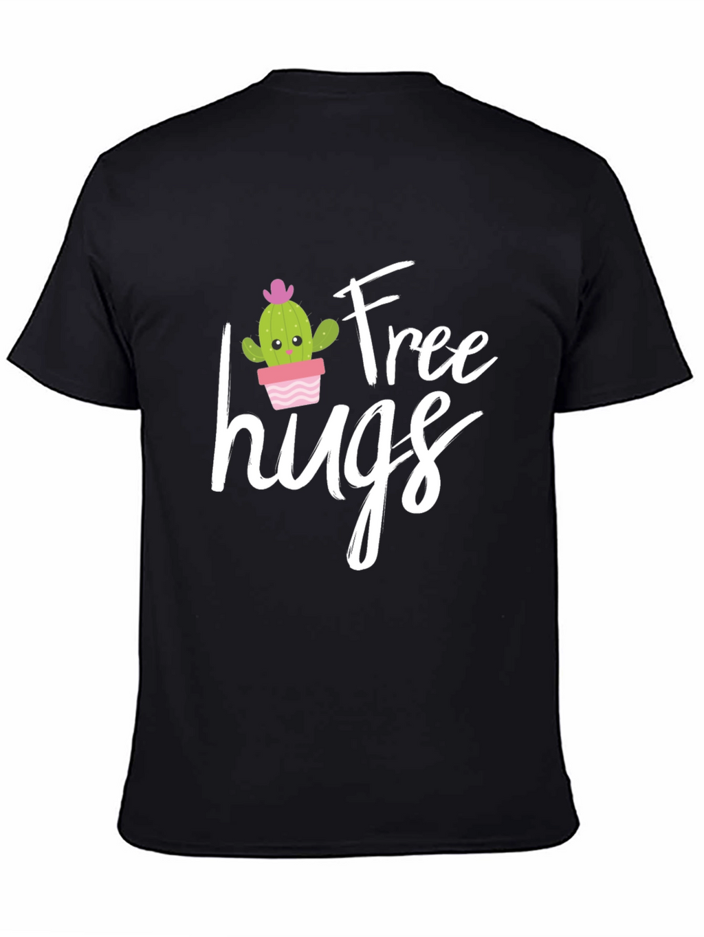 Free Hugs Graphic Tee - Cactus T-Shirt