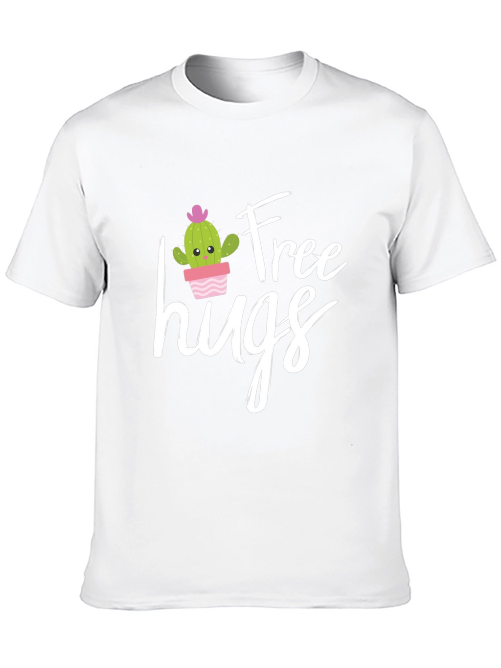 Free Hugs Graphic Tee - Cactus T-Shirt