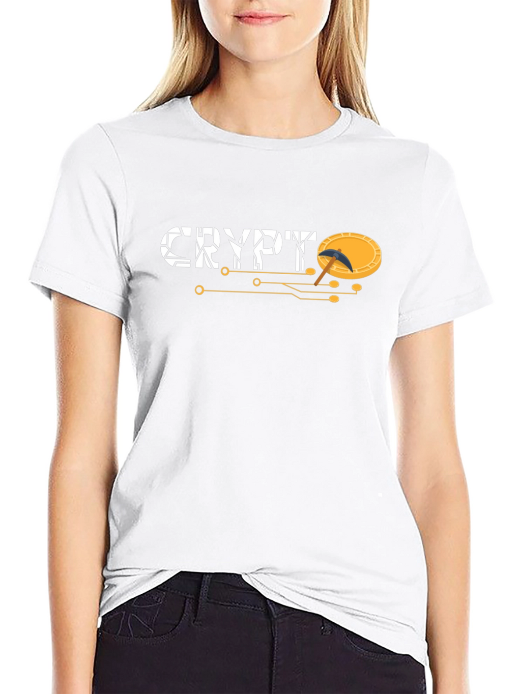 Crypto Mining T-Shirt - Black Graphic Tee