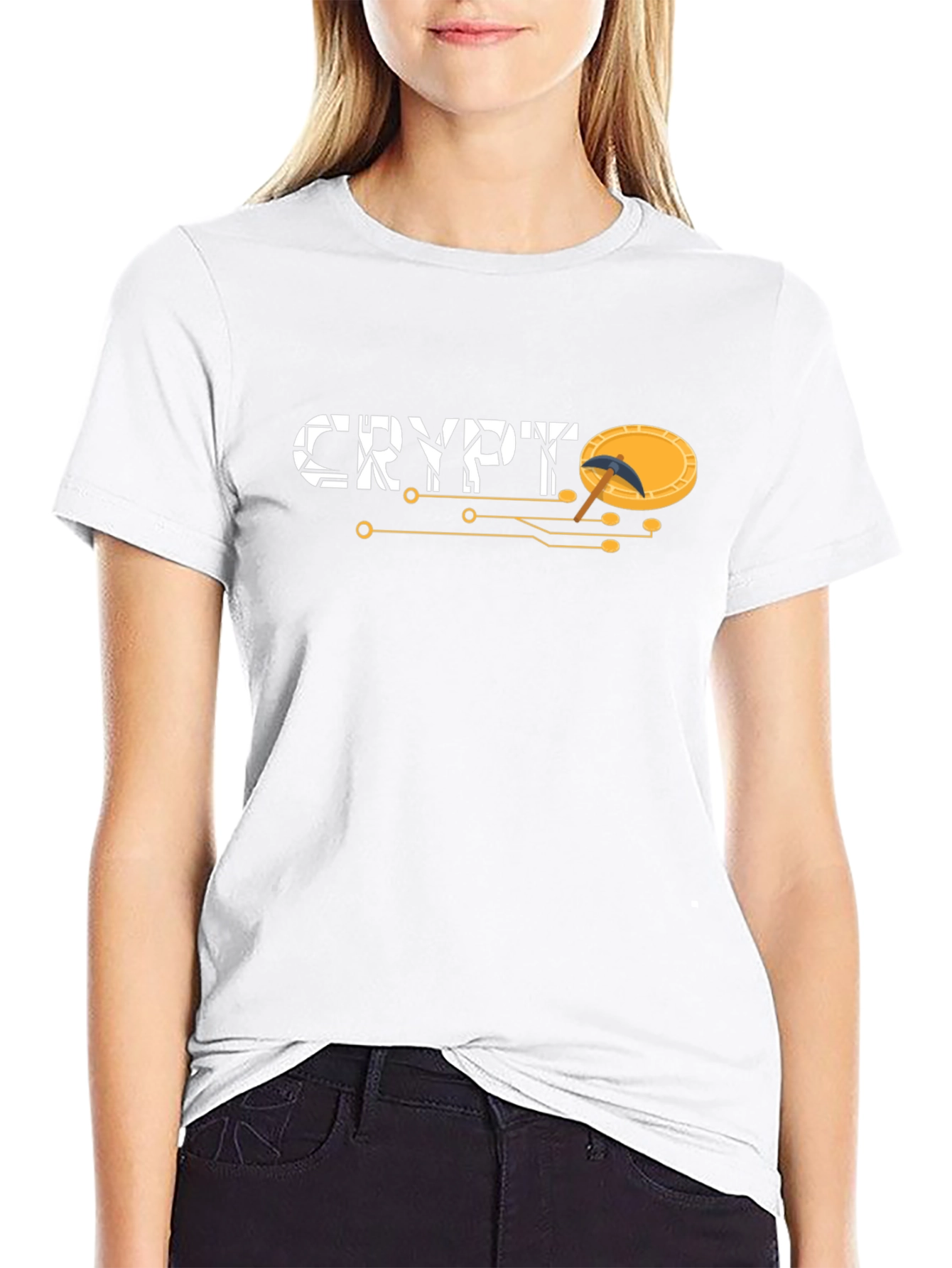 Crypto Mining T-Shirt - Black Graphic Tee