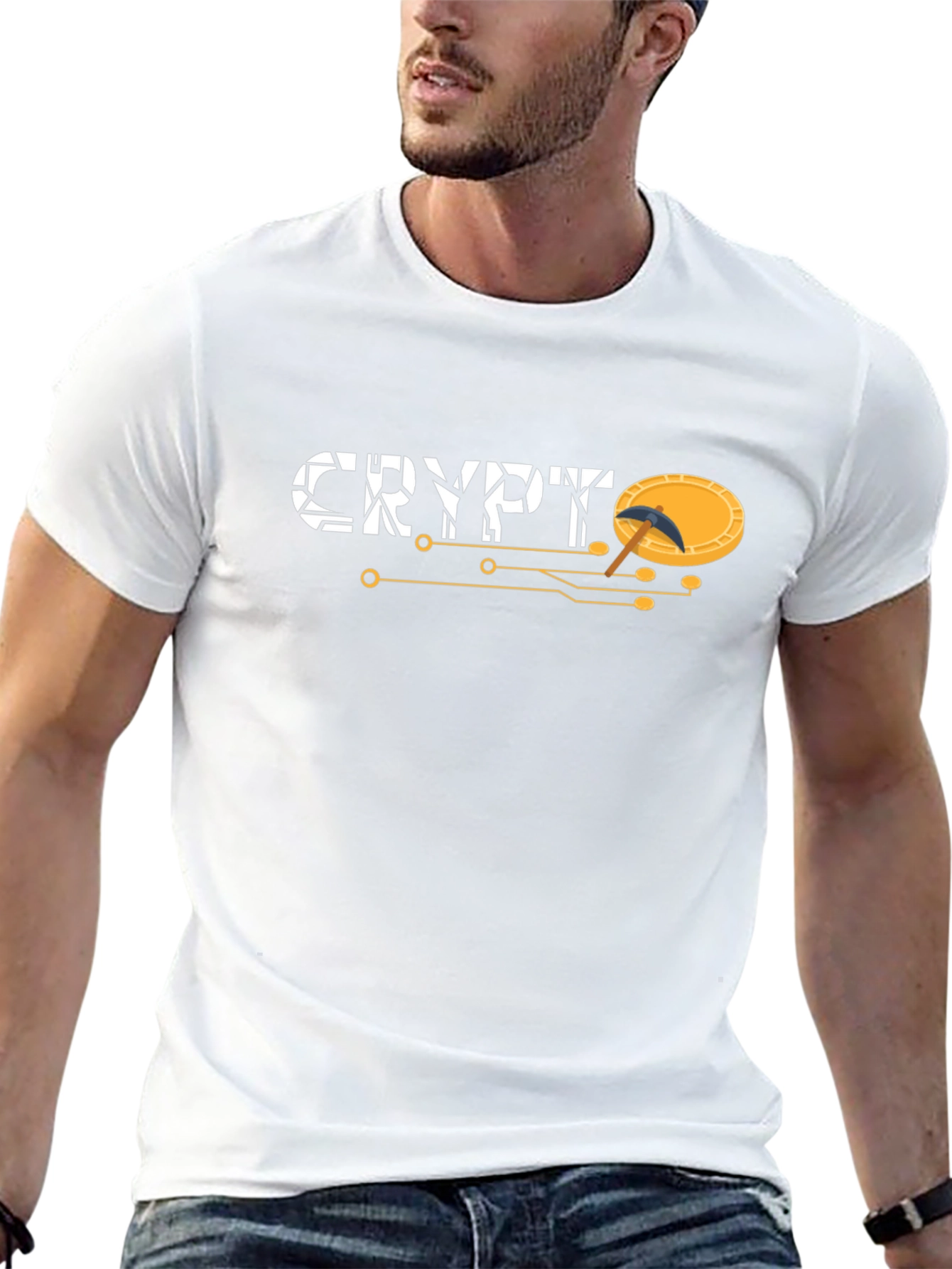 Crypto Mining T-Shirt - Black Graphic Tee