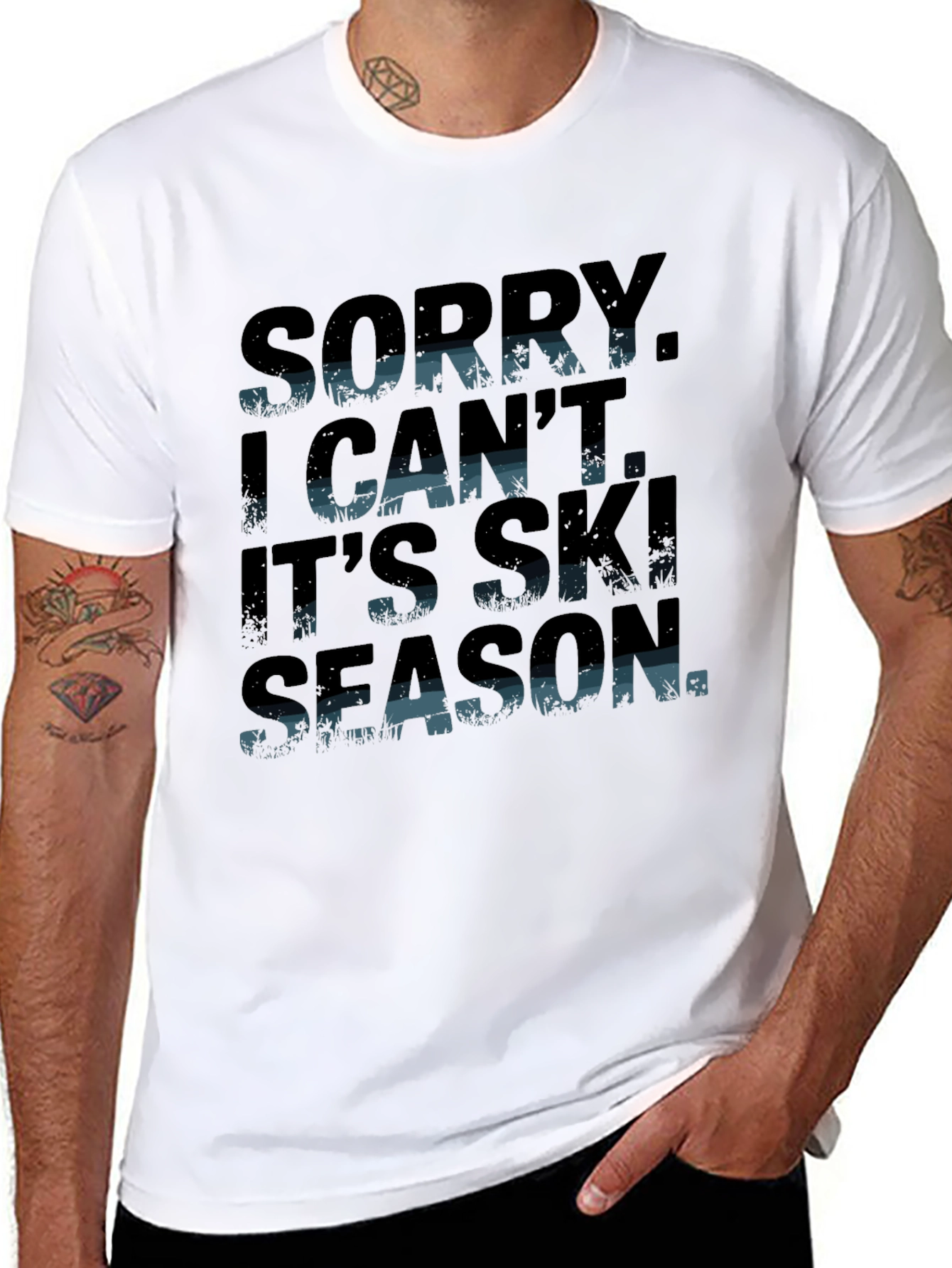 Ski Season T-Shirt - Sorry I Cant Unisex Tee
