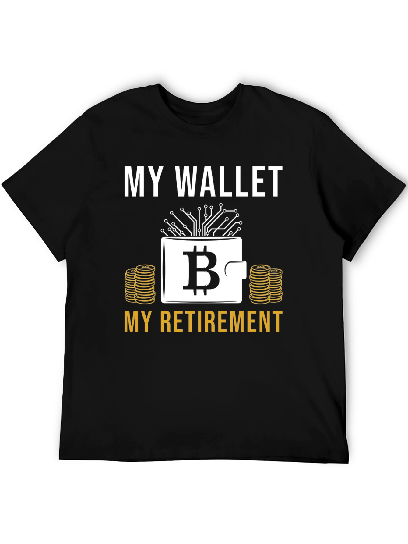 Bitcoin Retirement T-Shirt Crypto Investor