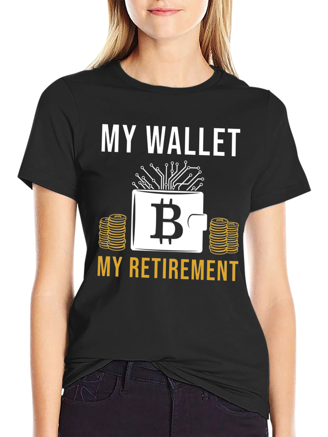 Bitcoin Retirement T-Shirt Crypto Investor