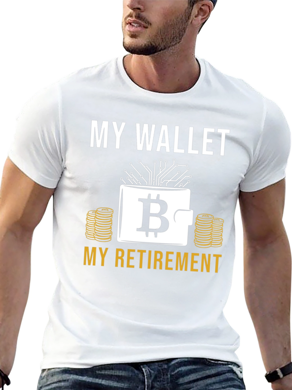 Bitcoin Retirement T-Shirt Crypto Investor