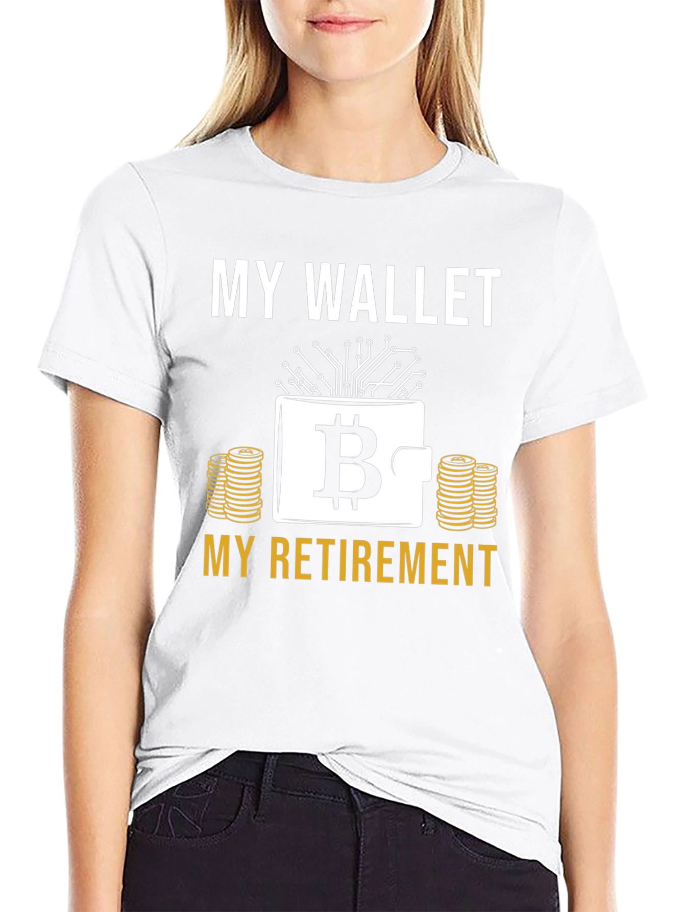 Bitcoin Retirement T-Shirt Crypto Investor