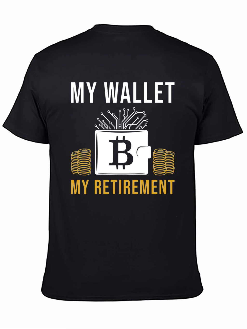 Bitcoin Retirement T-Shirt Crypto Investor