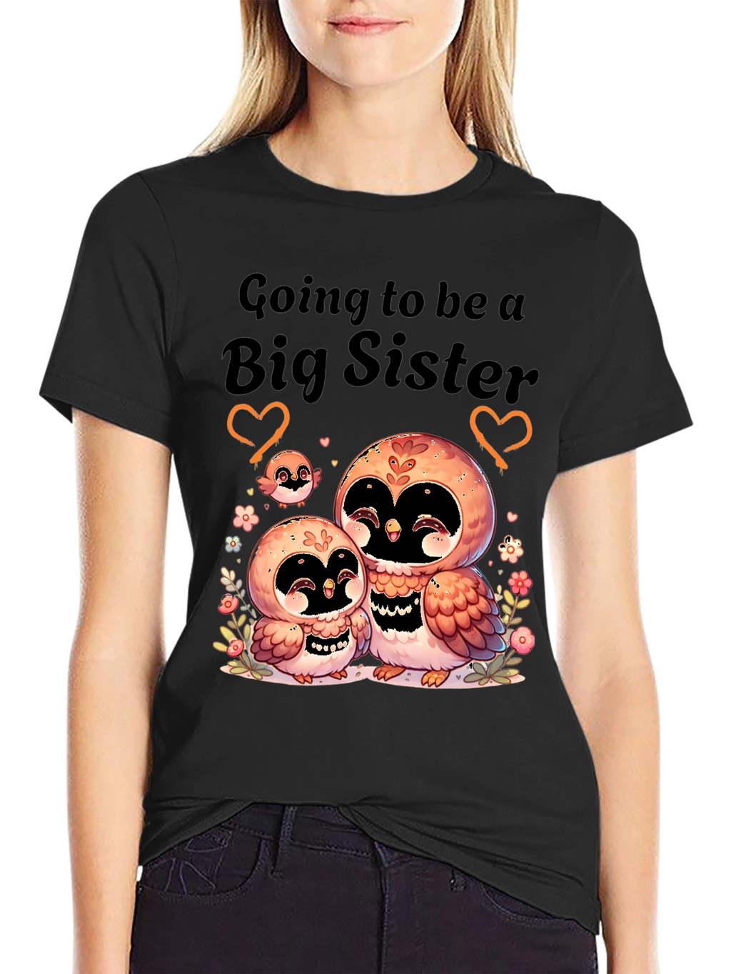Big Sister Owl T-Shirt