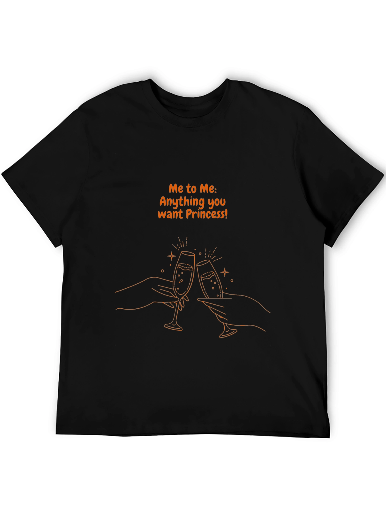 Princess Toast Black T-Shirt