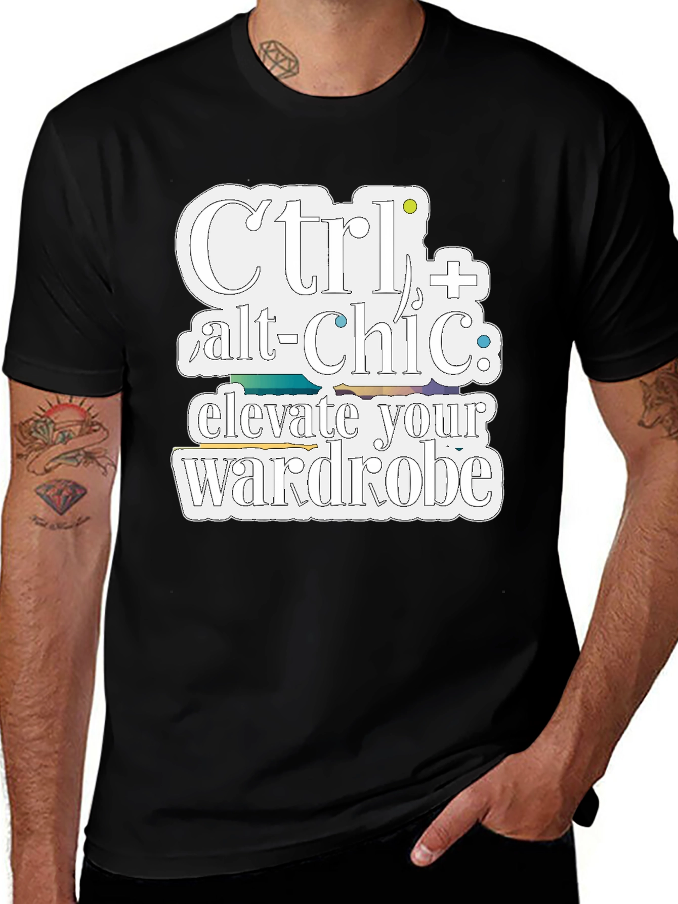 Ctrl+Alt+Chic Graphic Tee