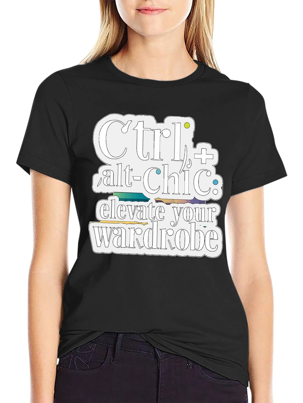 Ctrl+Alt+Chic Graphic Tee