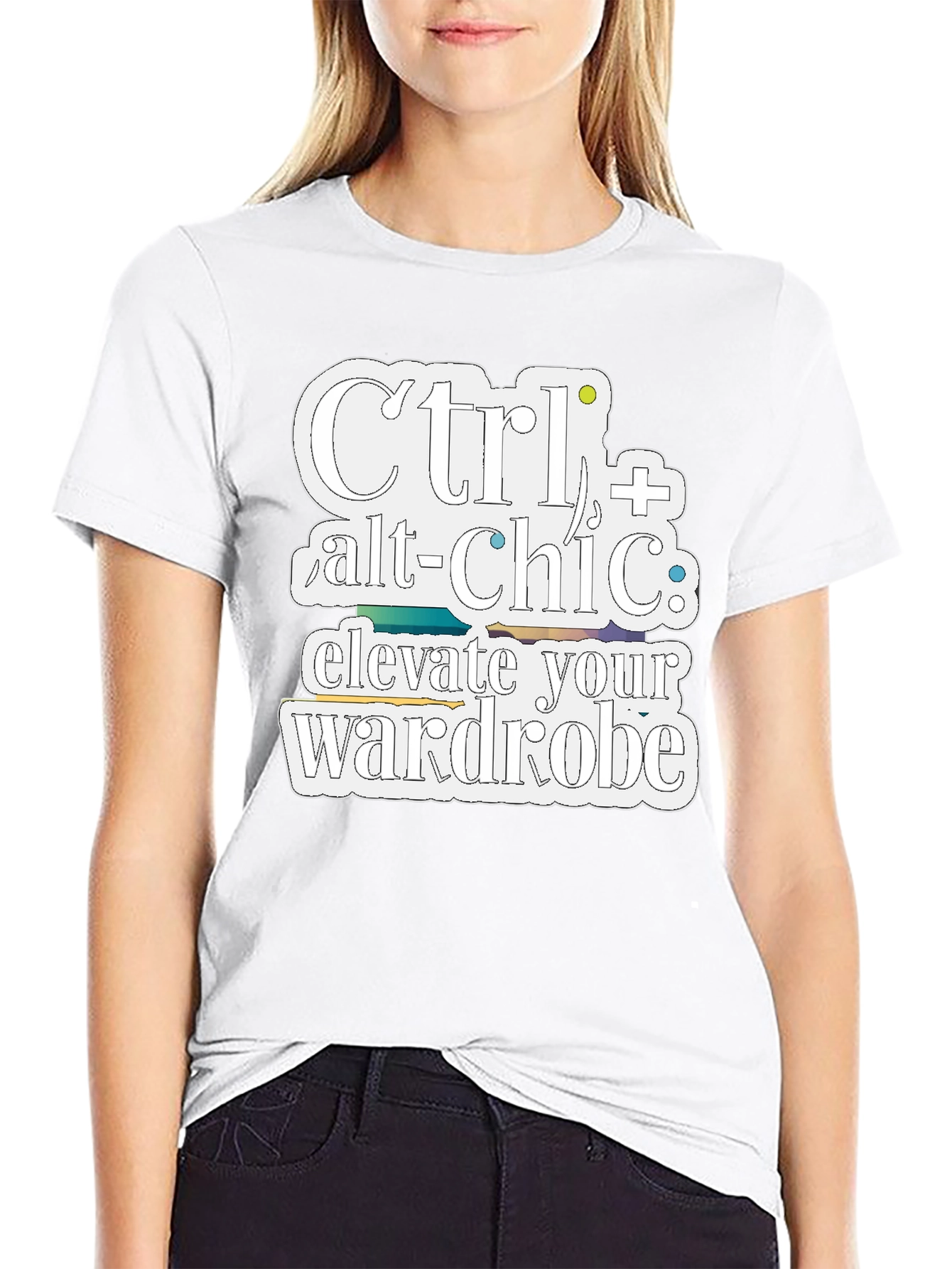 Ctrl+Alt+Chic Graphic Tee
