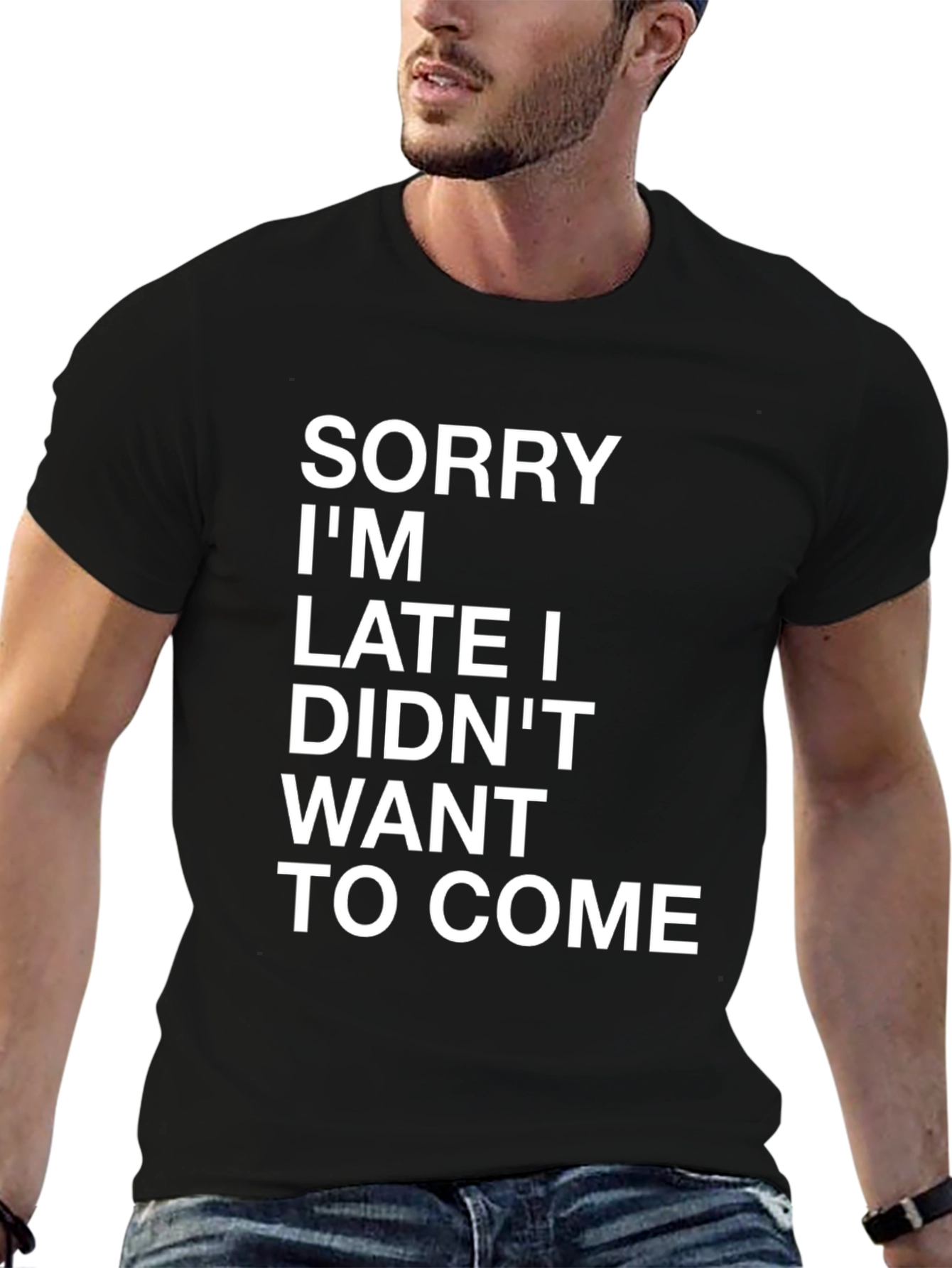 Sorry Im Late Graphic Tee