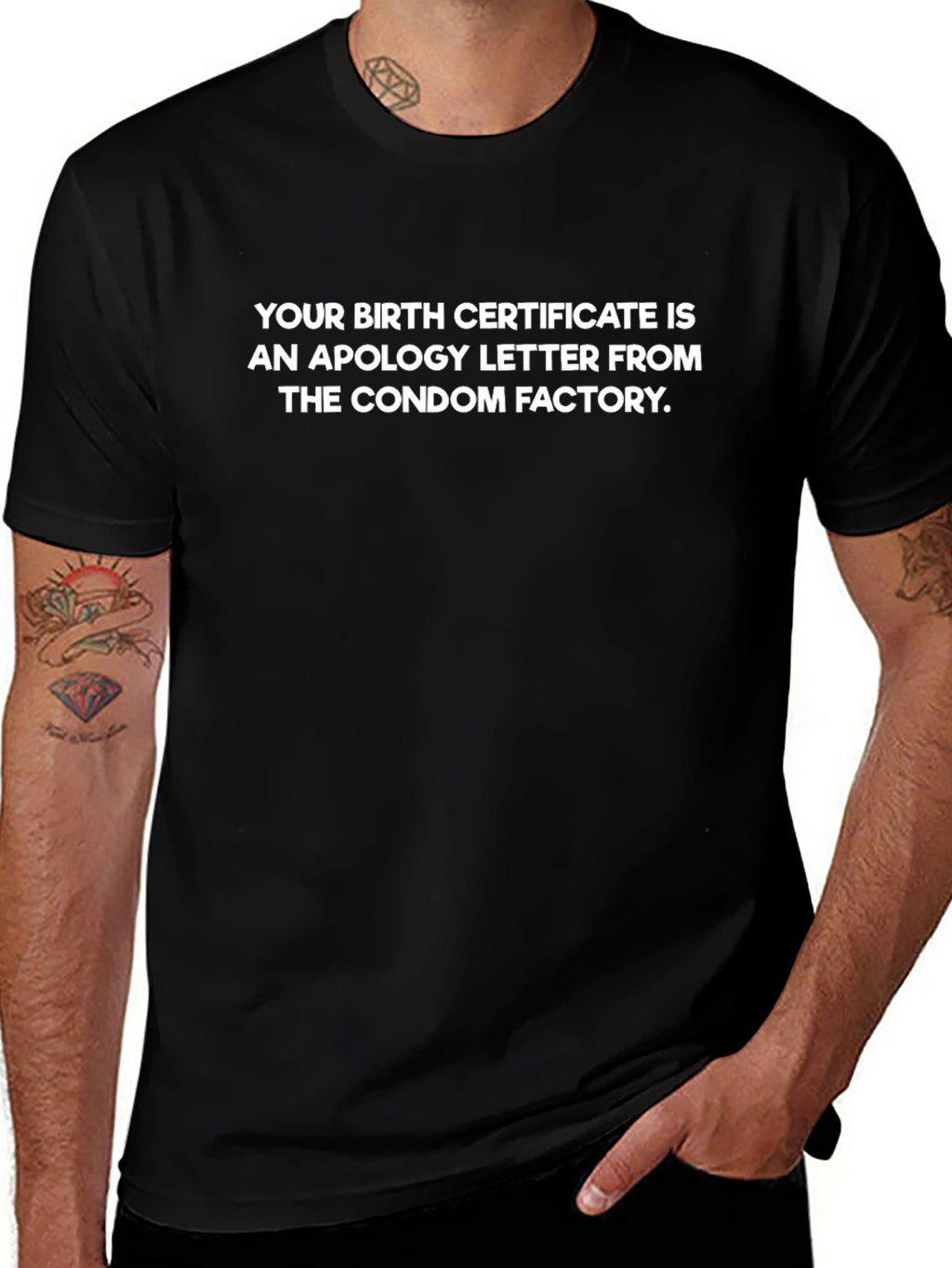Sarcastic Apology Letter Graphic T-Shirt