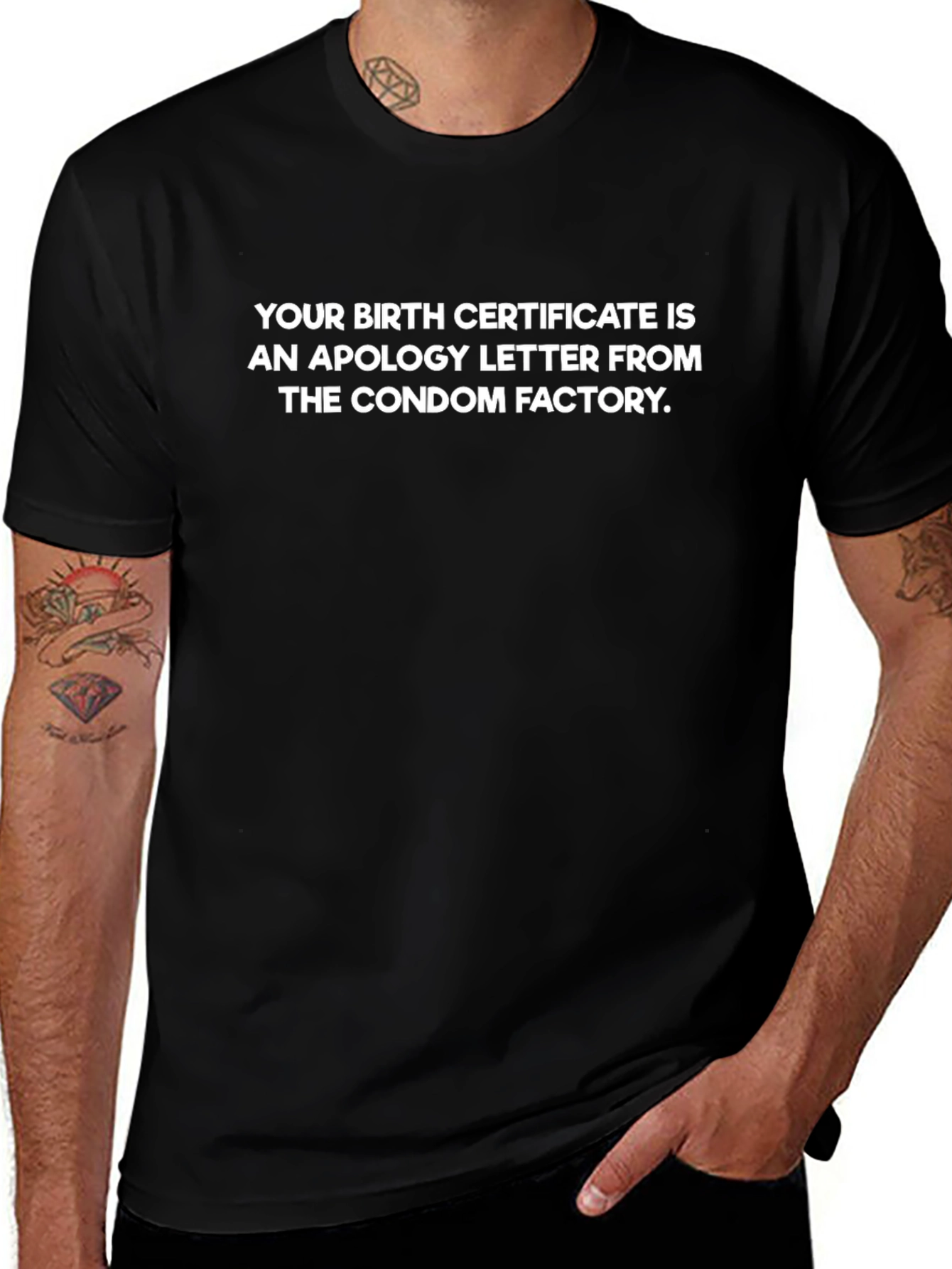 Sarcastic Apology Letter Graphic T-Shirt