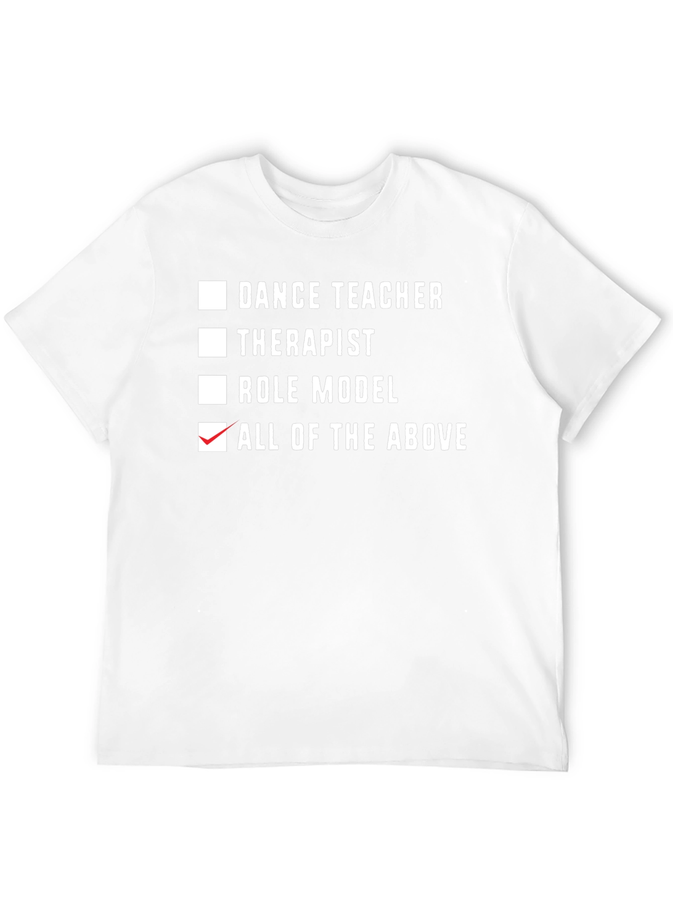 Dance Teacher All of the Above Black T-Shirt