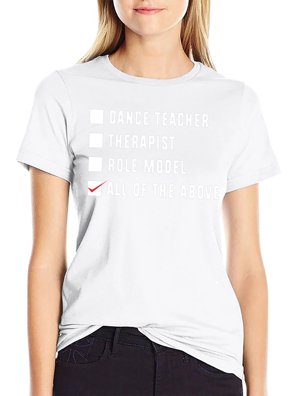 Dance Teacher All of the Above Black T-Shirt