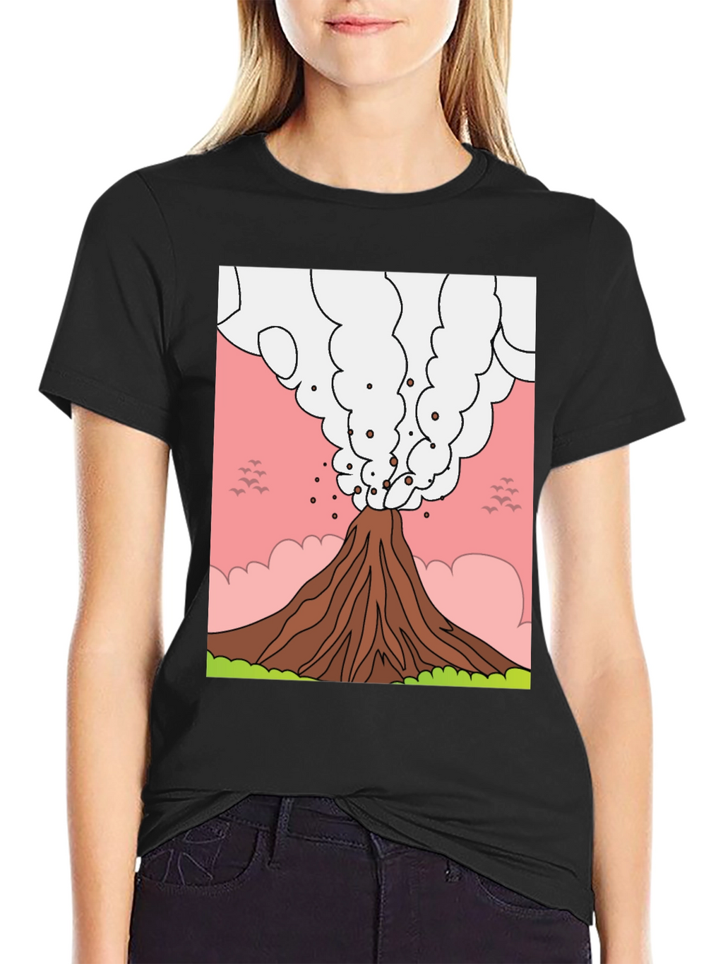 Volcano Graphic T-Shirt - Erupting Style