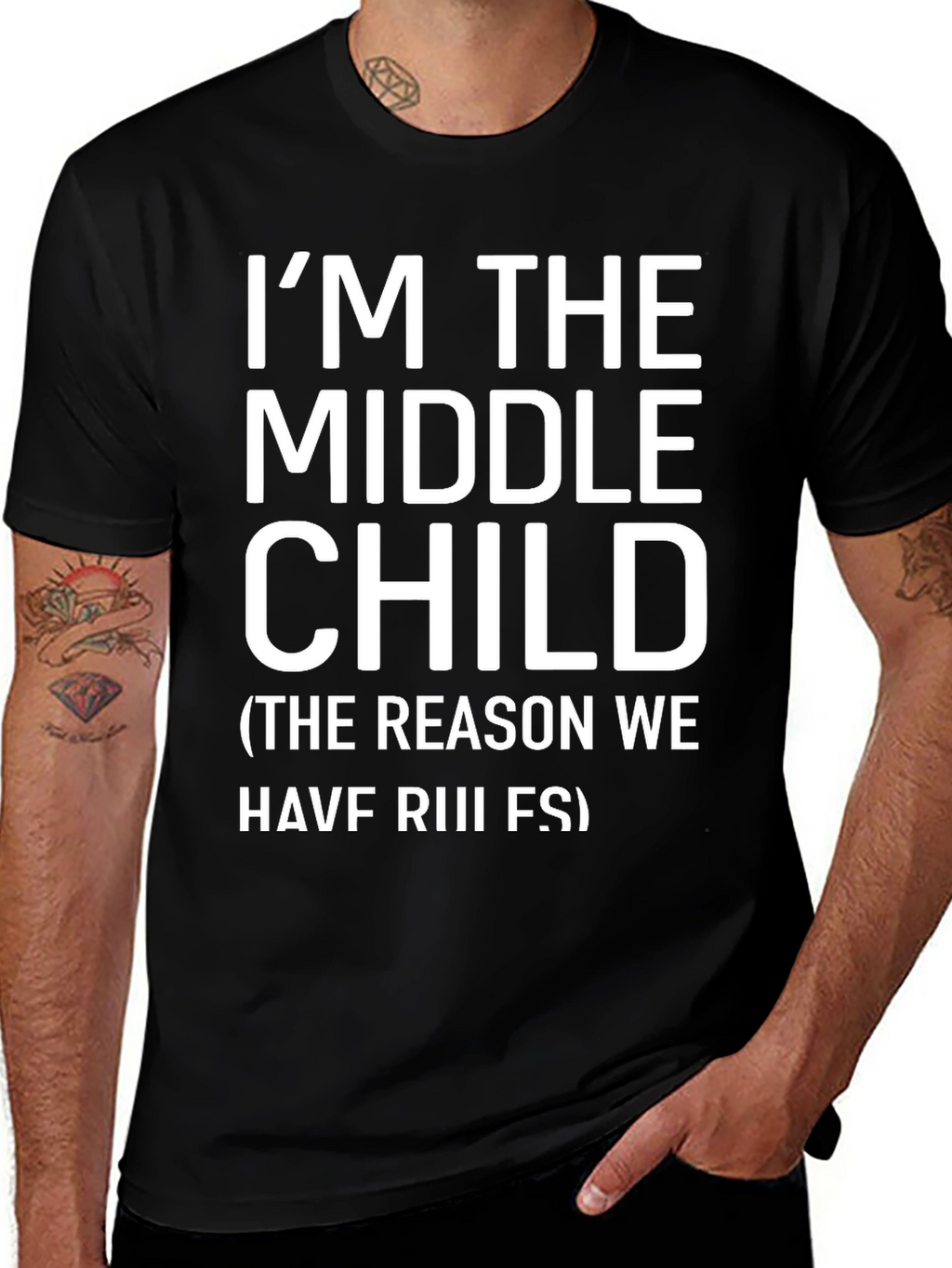 Middle Child T-Shirt - Funny Family Tee