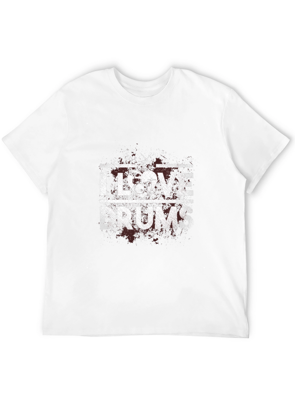 I Love Drums Graphic T-Shirt