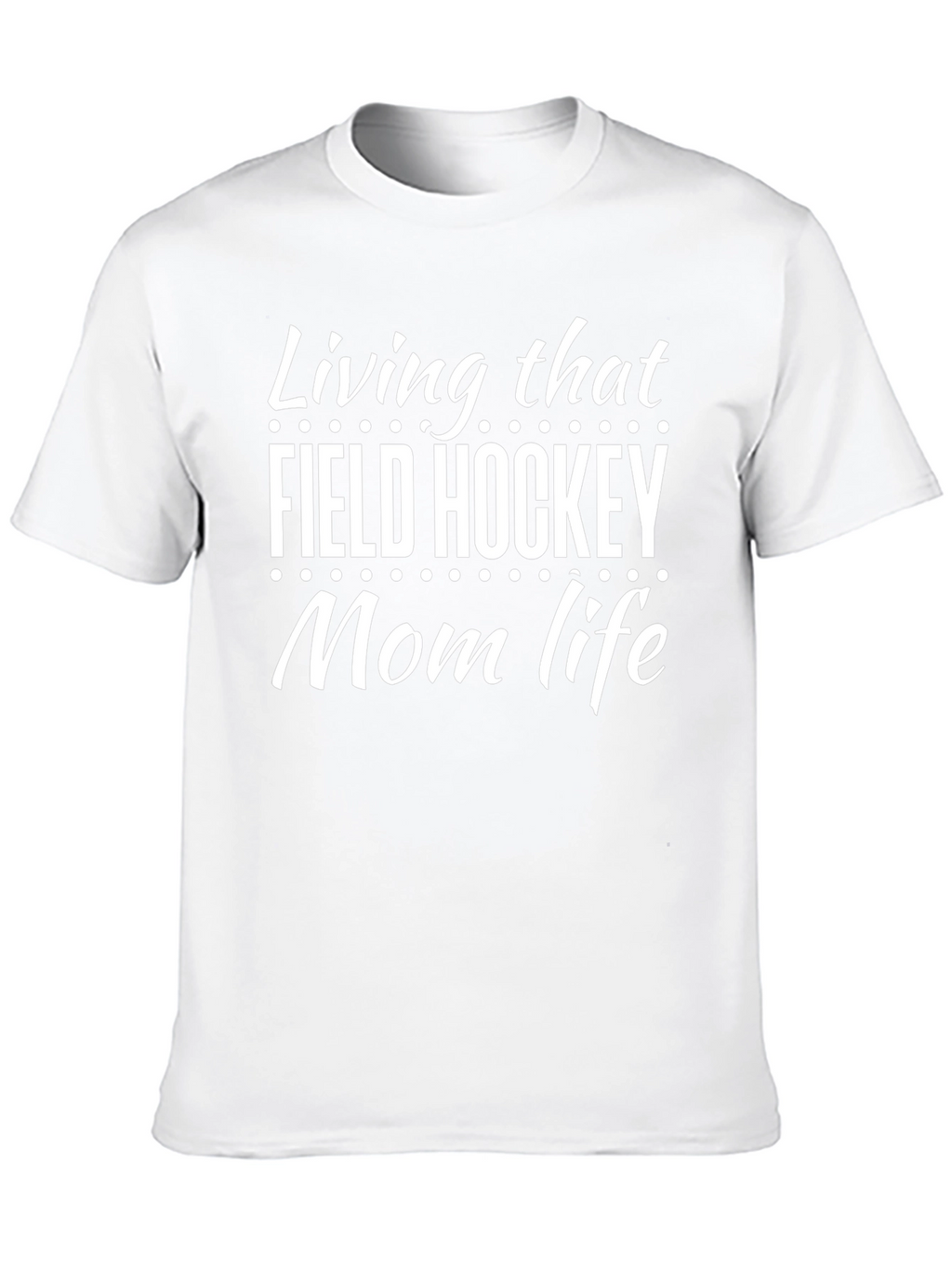 Field Hockey Mom Life T-Shirt - Black
