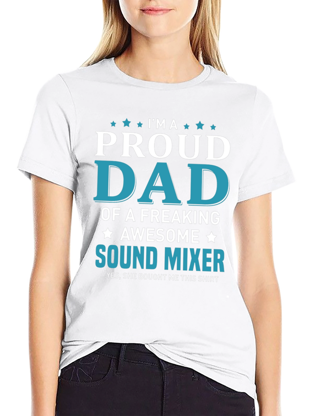 Proud Dad of a Sound Mixer T-Shirt