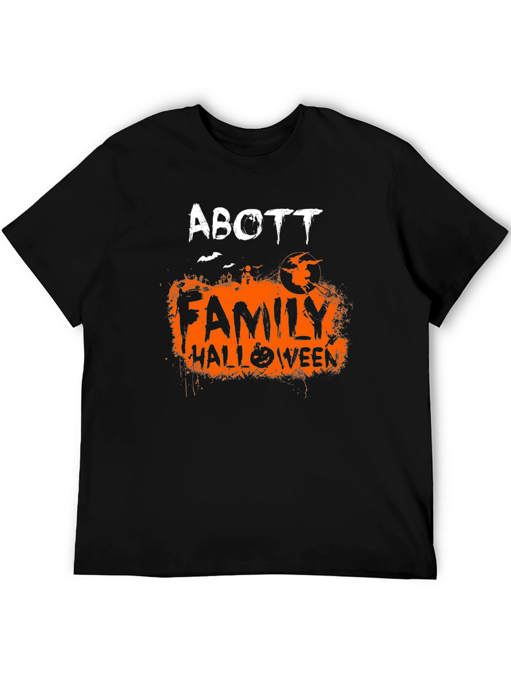 Abbott Family Halloween T-Shirt - Spooky Season Apparel