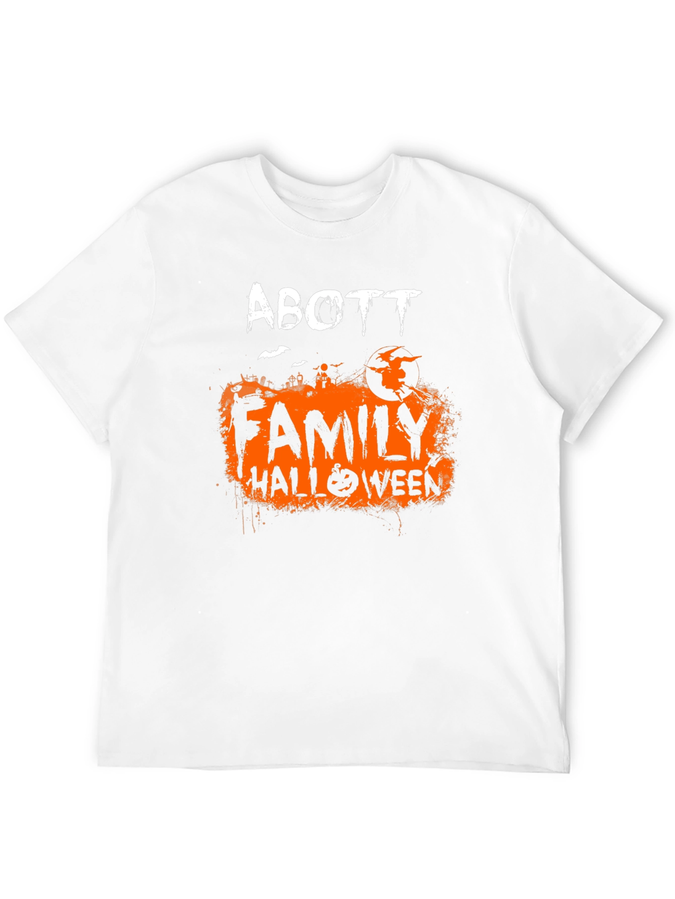 Abbott Family Halloween T-Shirt - Spooky Season Apparel