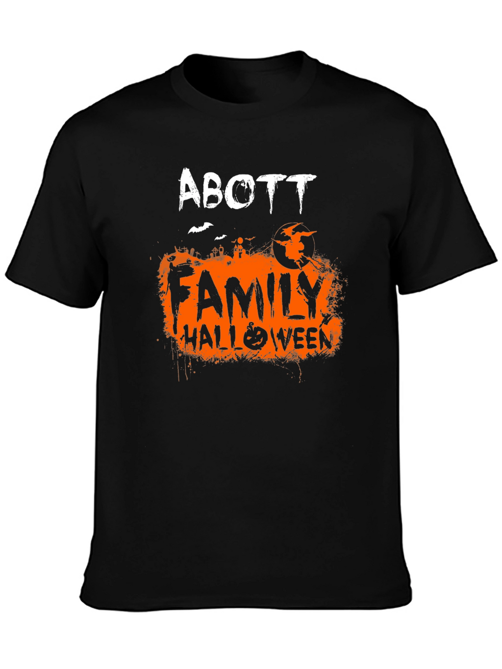 Abbott Family Halloween T-Shirt - Spooky Season Apparel