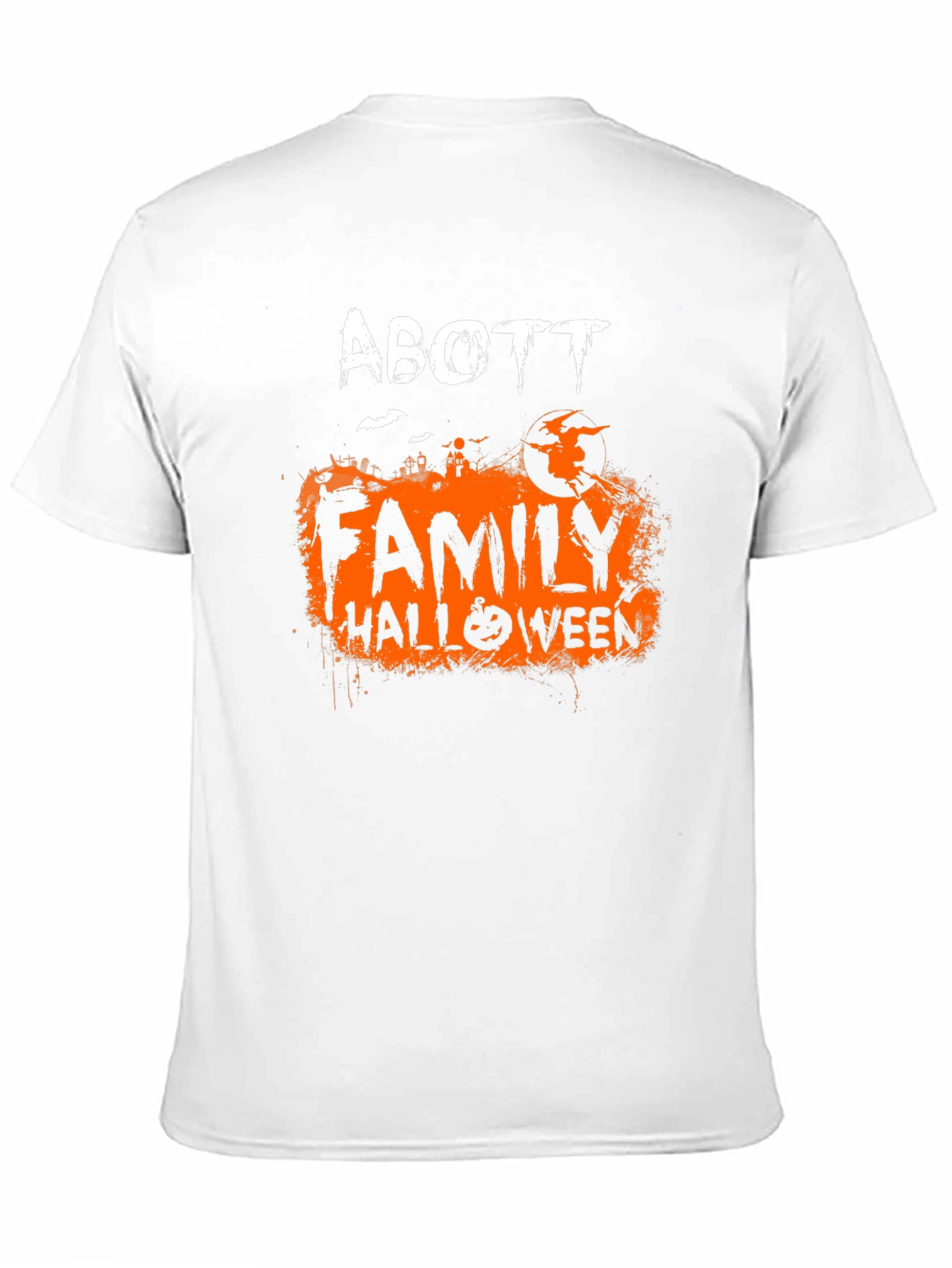 Abbott Family Halloween T-Shirt - Spooky Season Apparel