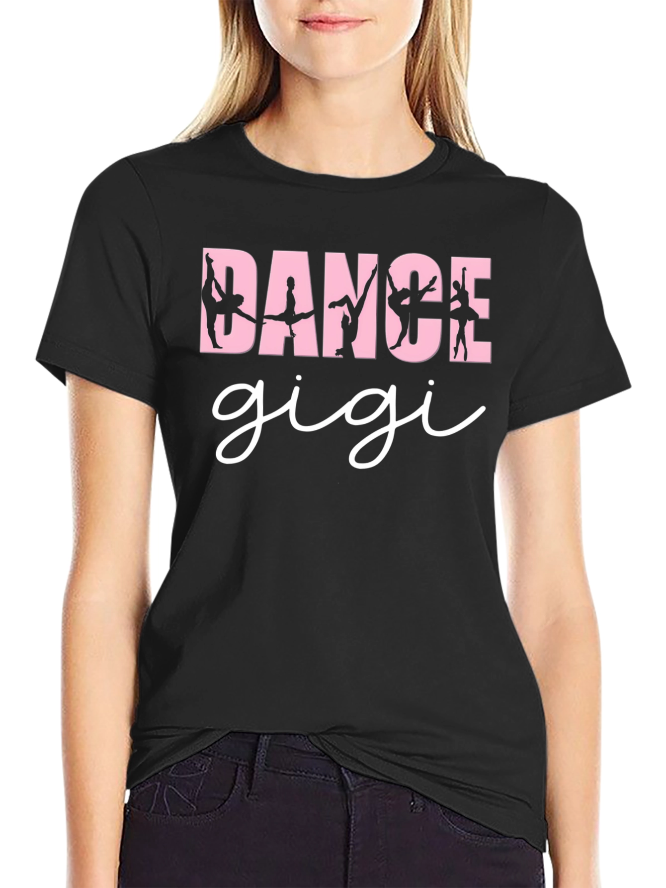 Dance Gigi T-Shirt - Ballet Silhouette