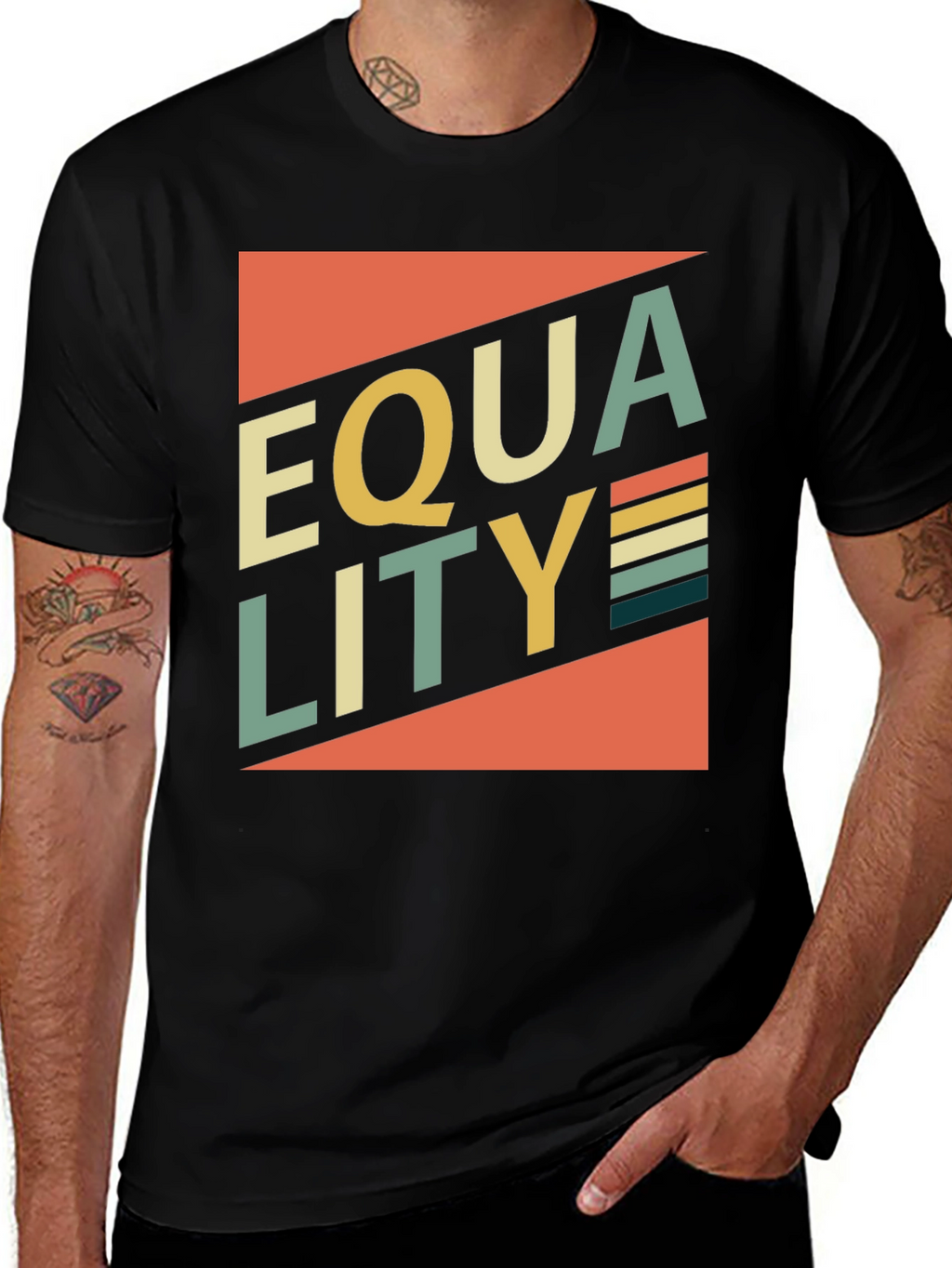 Equality Retro Graphic T-Shirt