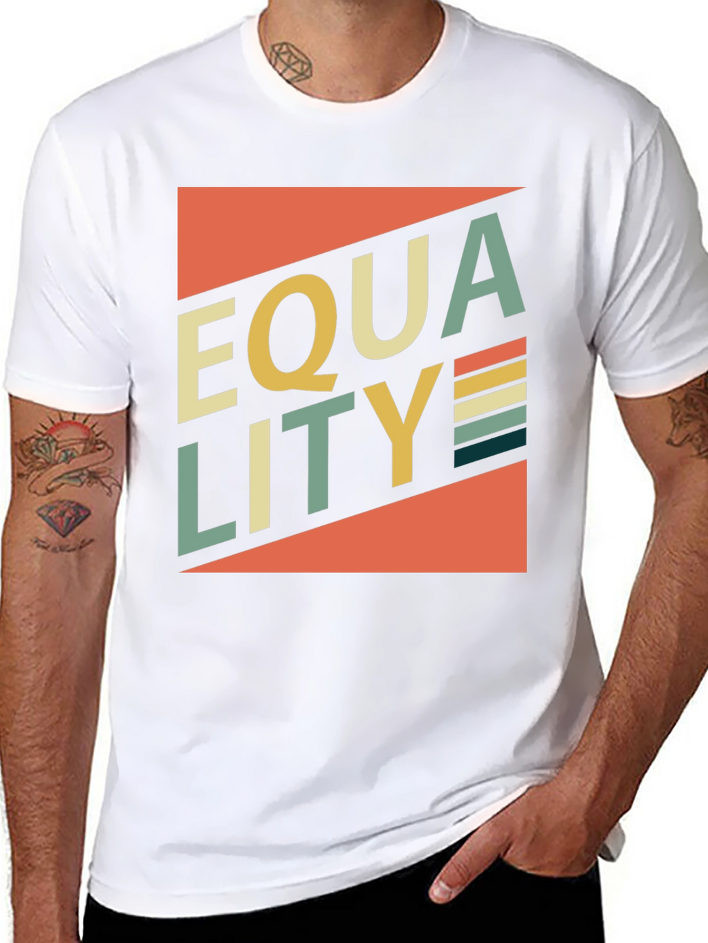 Equality Retro Graphic T-Shirt