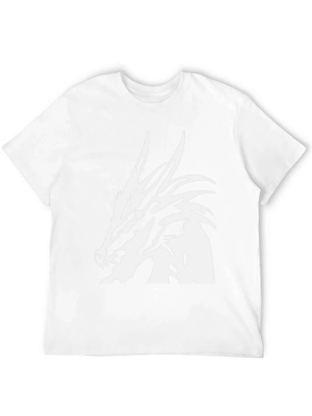 Dragon Head Graphic Black T-Shirt
