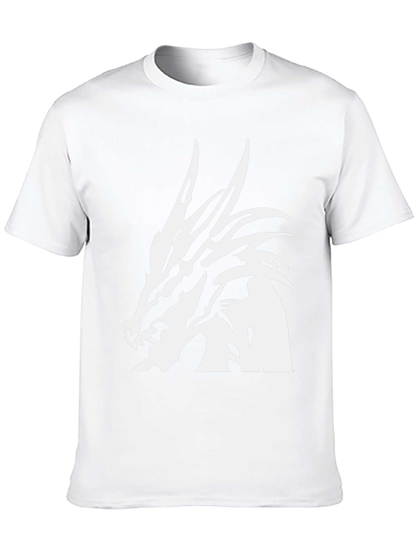 Dragon Head Graphic Black T-Shirt
