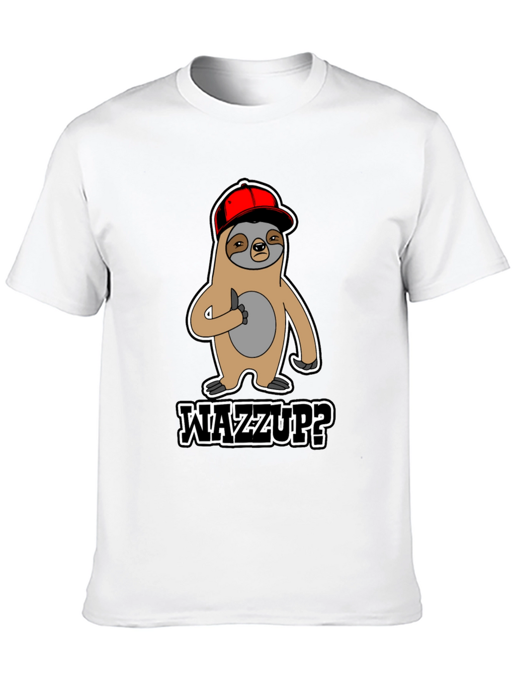Wazzup Sloth Graphic Tee