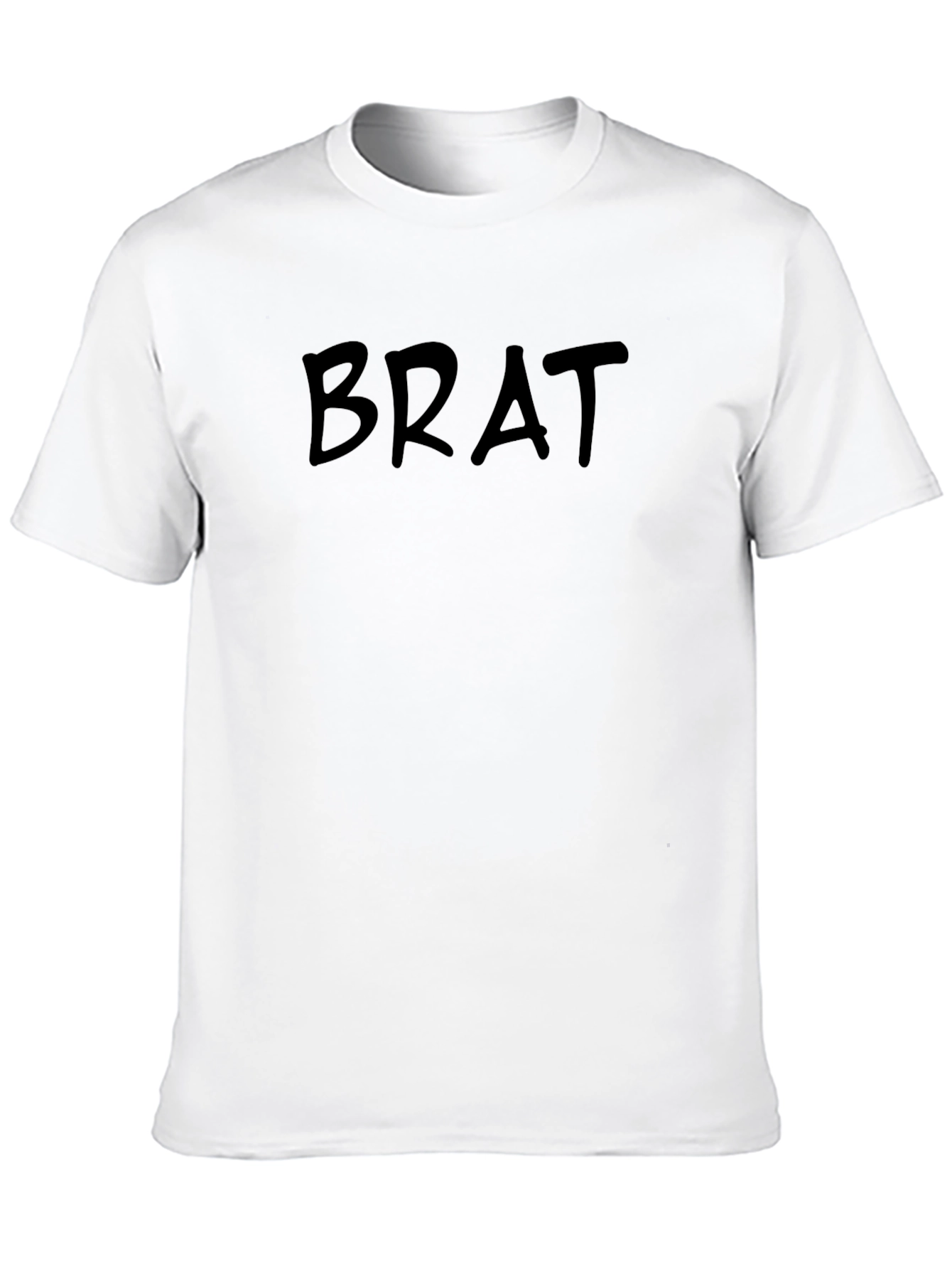 Black BRAT Graphic Tee - Casual Style