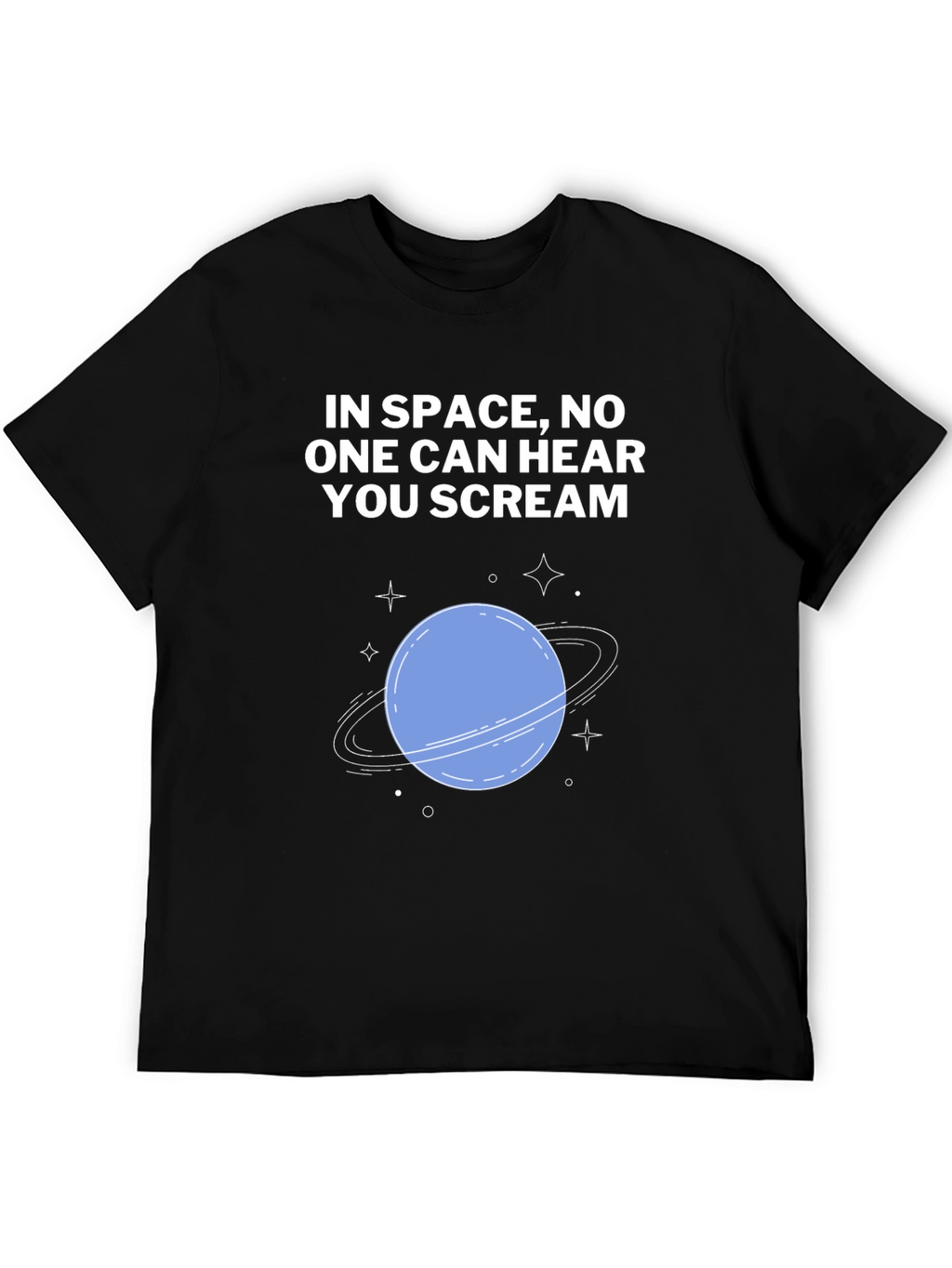 Space Scream T-Shirt - Sci-Fi Style