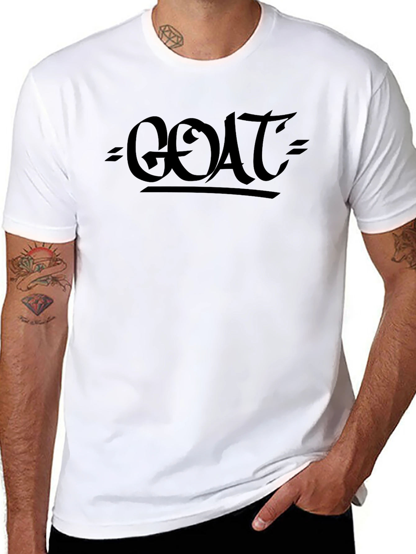 GOAT Graphic T-Shirt - Stylish & Comfortable