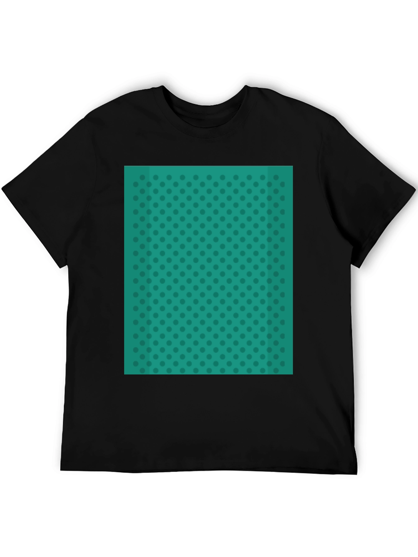 Teal Polka Dot Tee - Stylish Everyday Wear