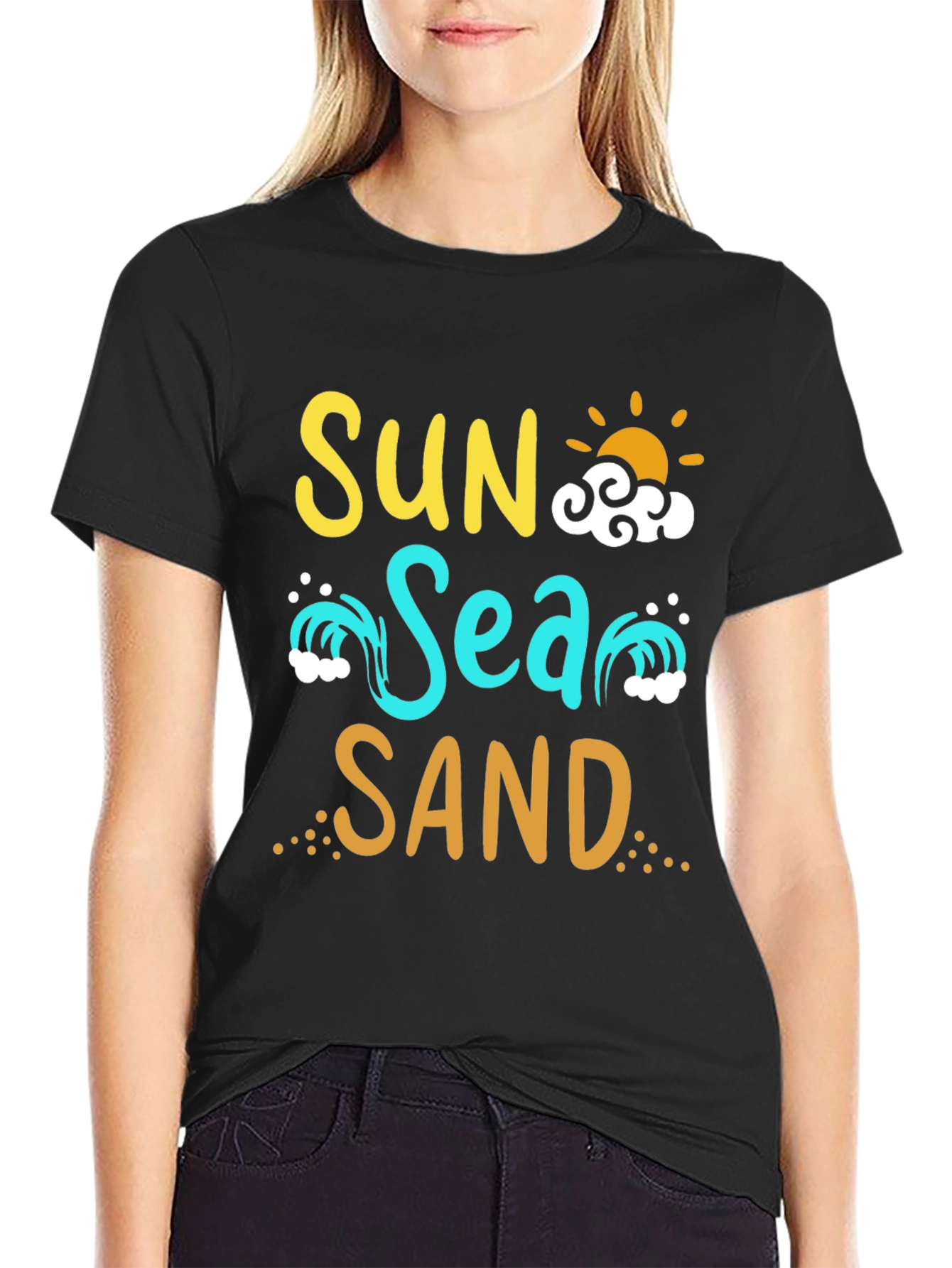 Sun Sea Sand Graphic T-Shirt
