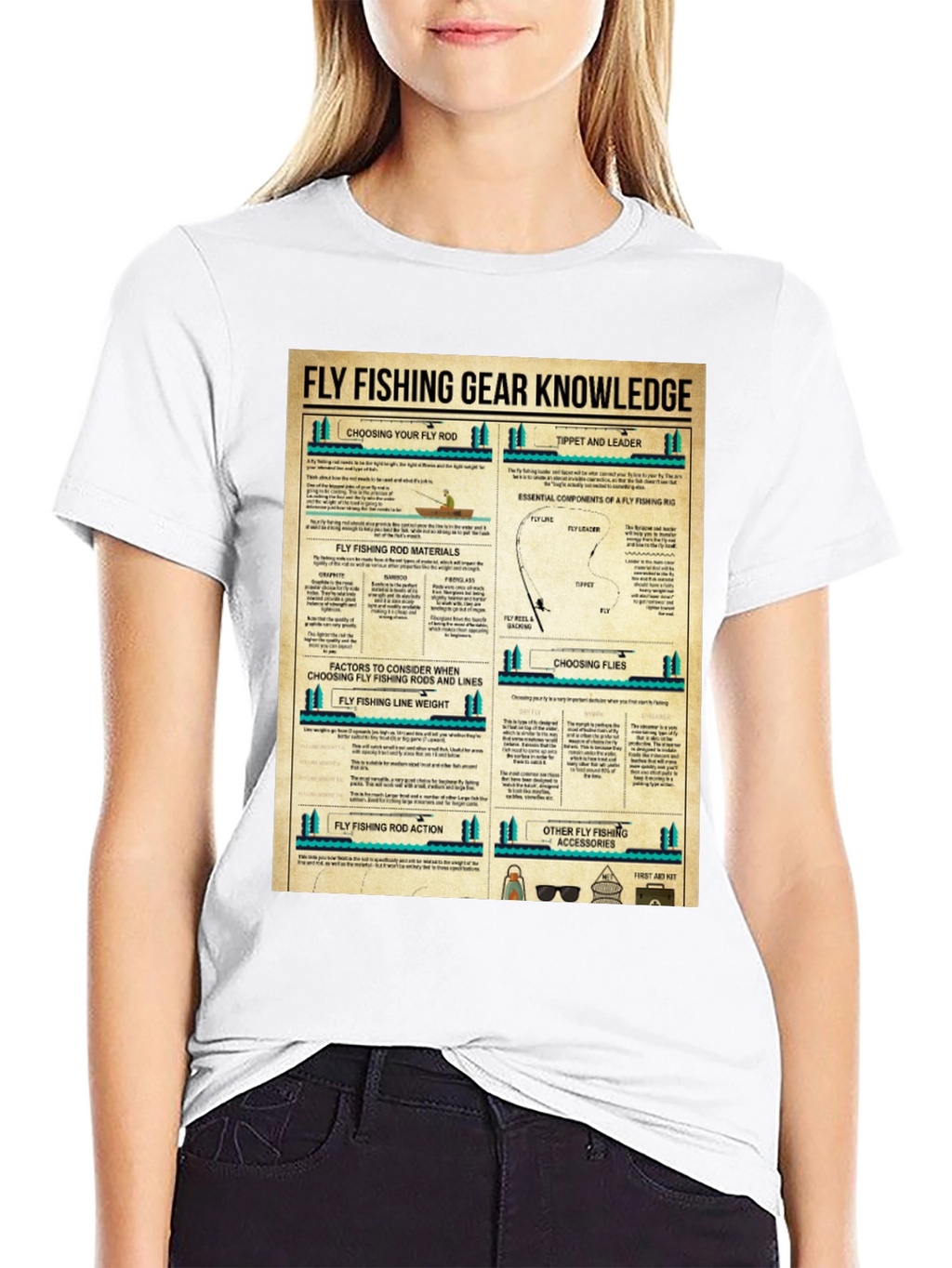Fly Fishing Gear Knowledge T-Shirt